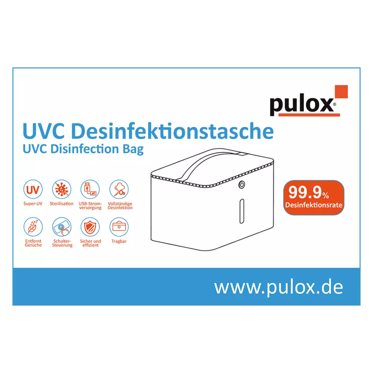  UVC disinfection bag