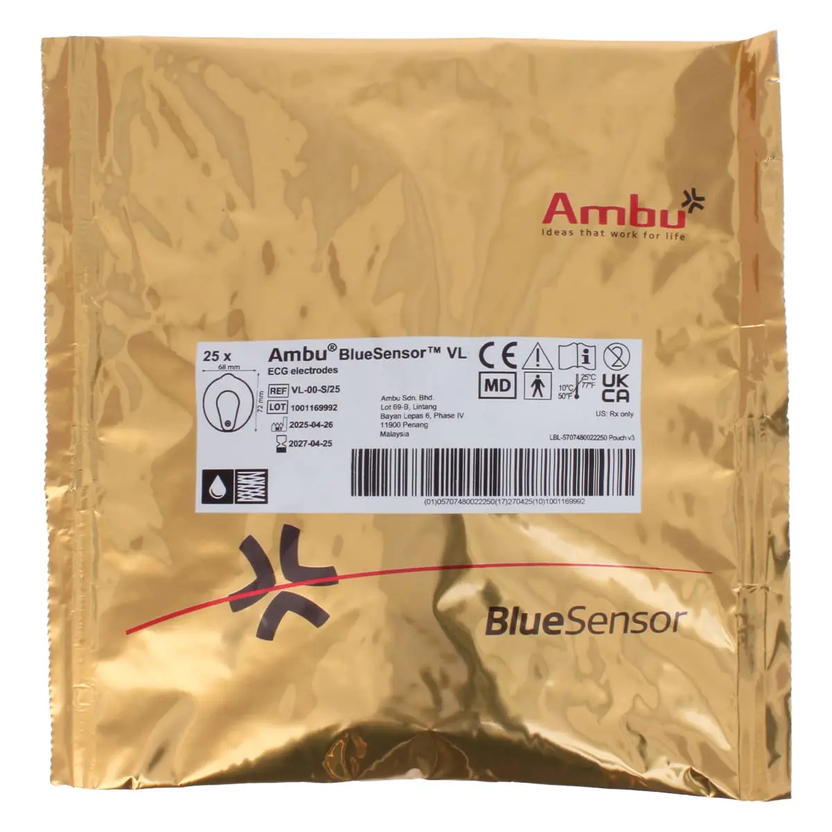 BlueSensor VL single-use electrodes BlueSensor VL single-use electrodes