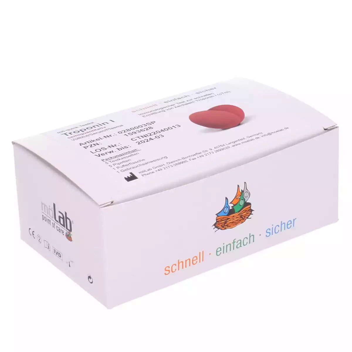  Troponin I semi-quantitative test
