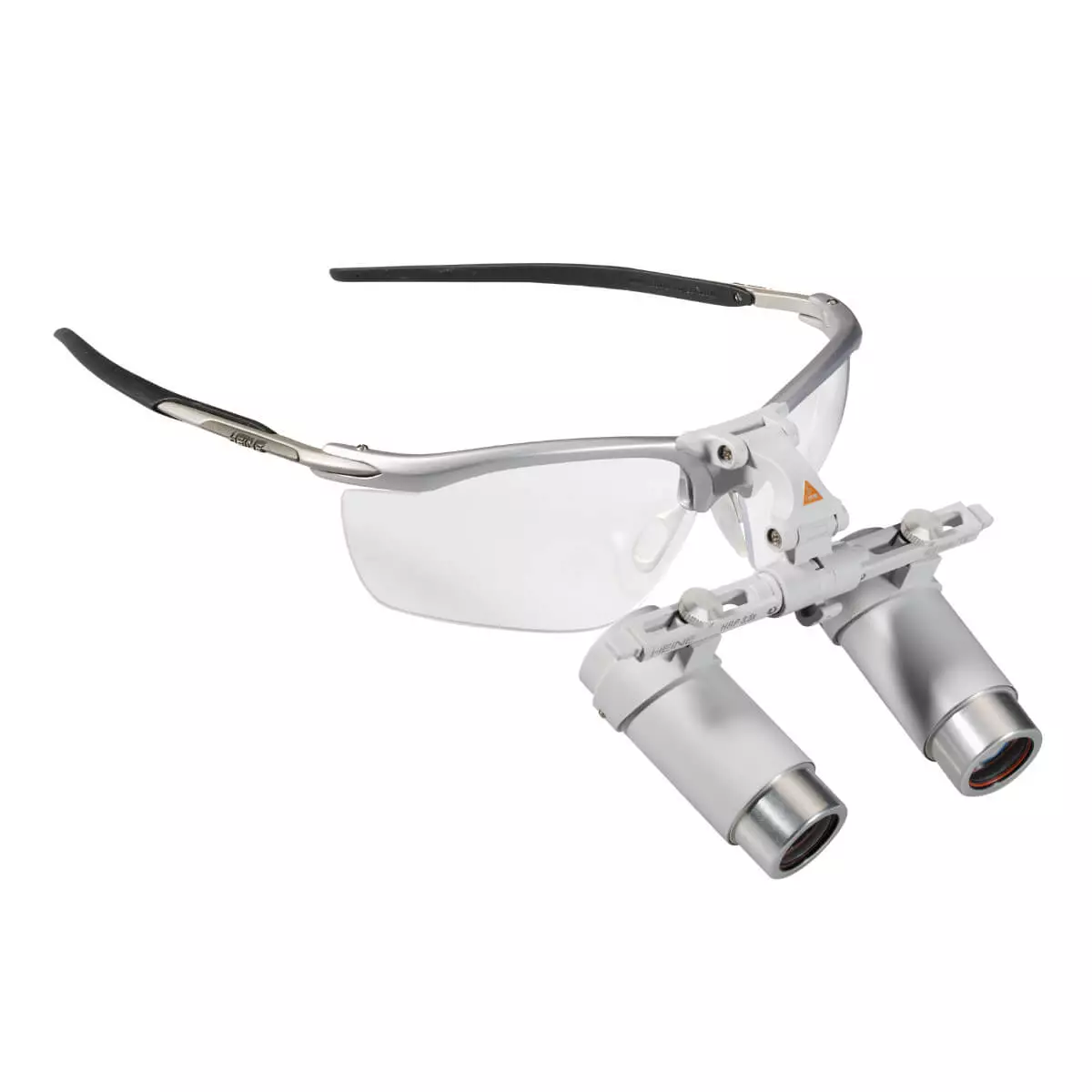  HEINE HRP binocular loupes on S-Frame spectacle frame
