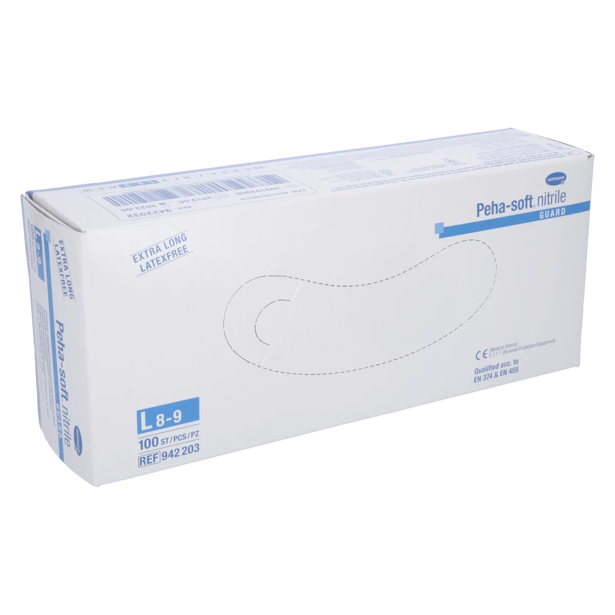  Peha-soft nitrile guard examination gloves