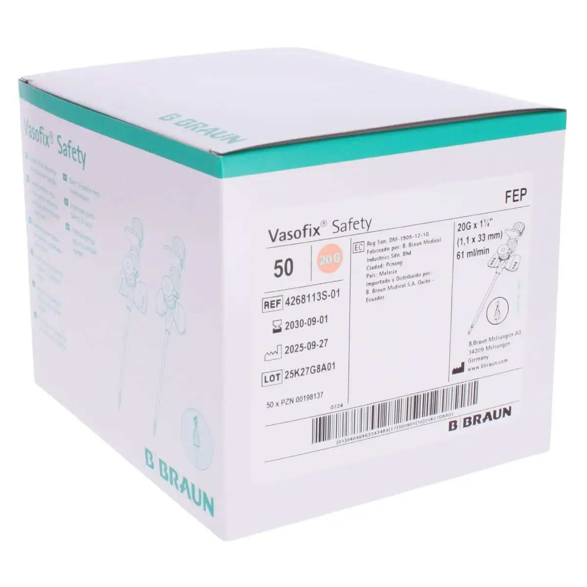  Vasofix Safety cannula