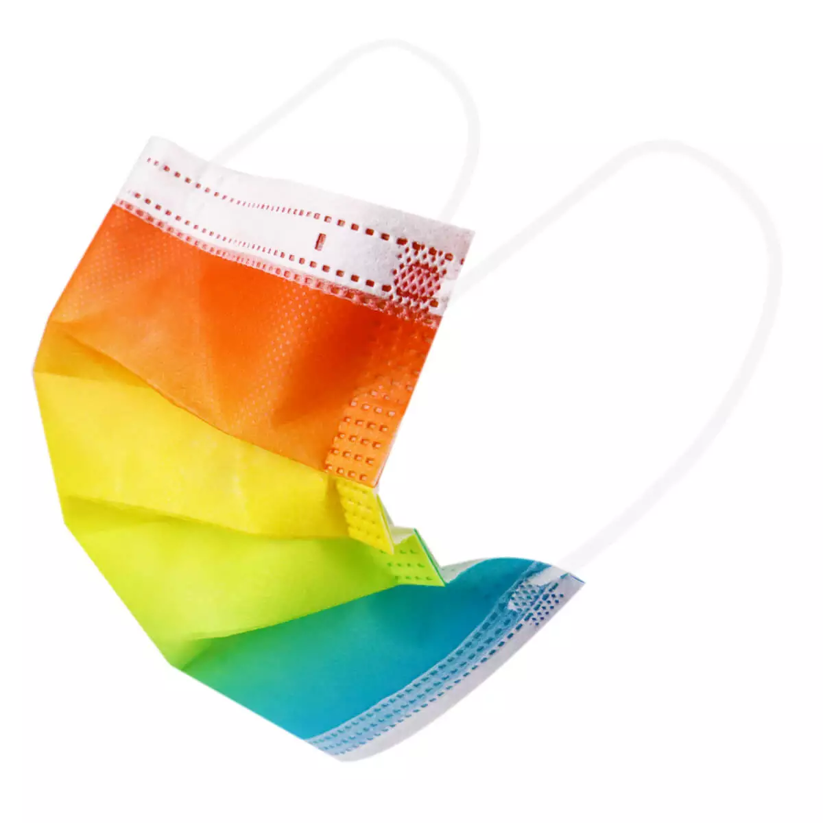  Medical protective mask type IIR with fashion style print