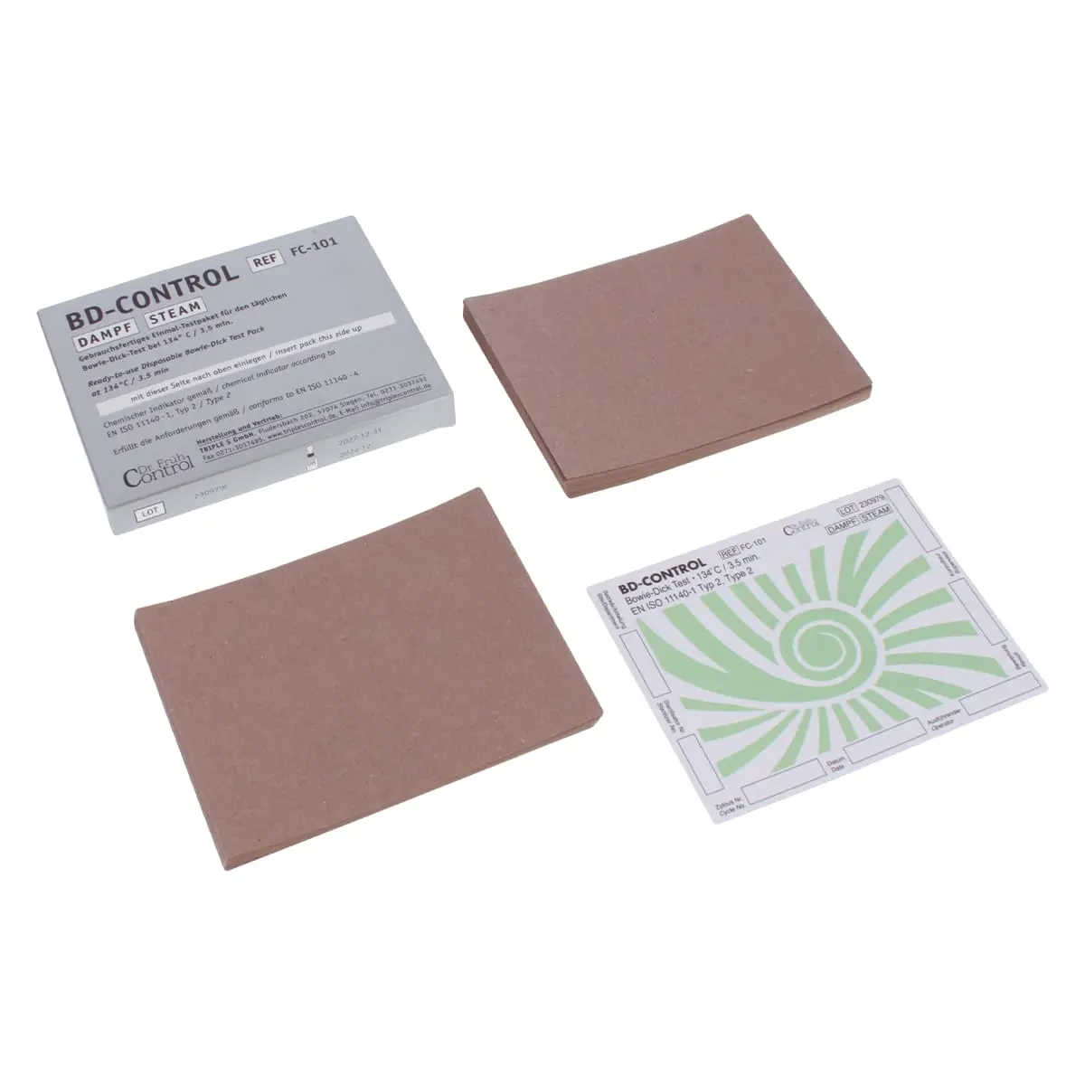  BD-Control Disposable Test Packs