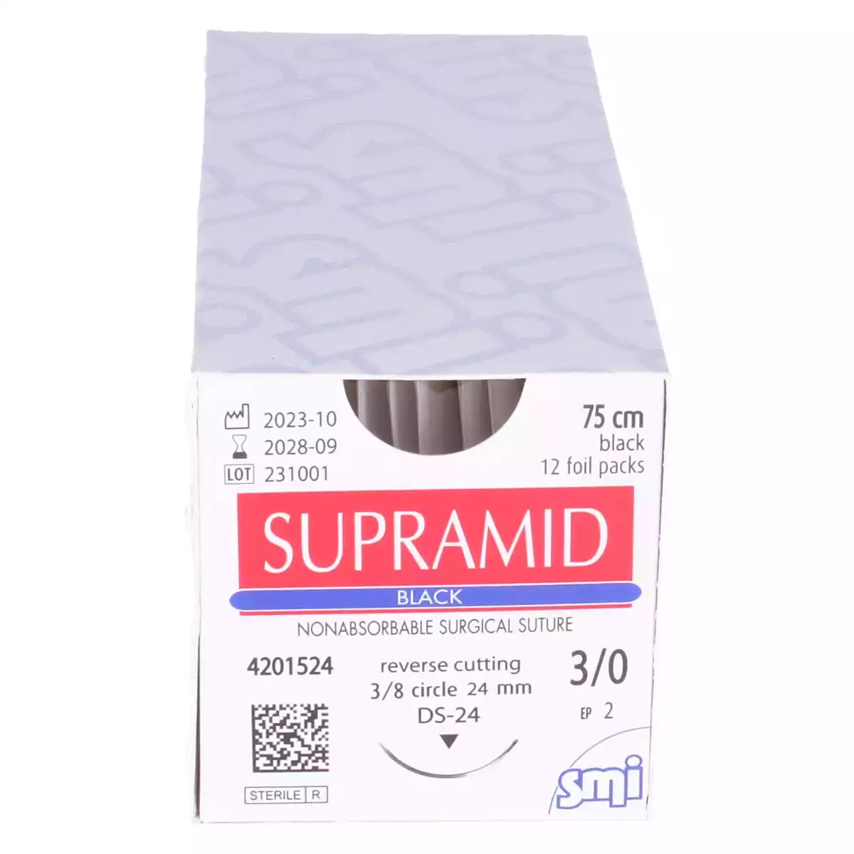 Supramid Black Suture Material Supramid Black Suture Material