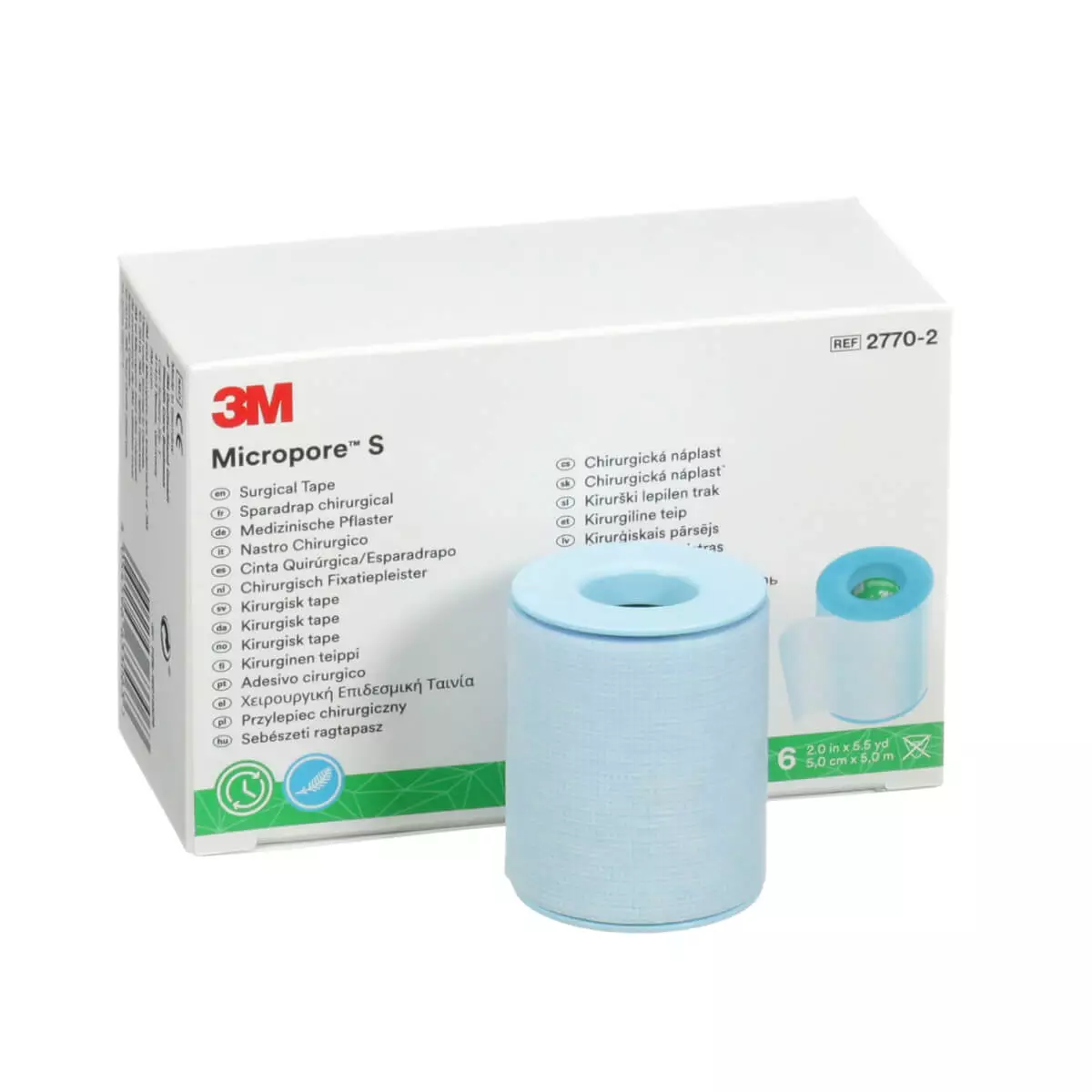  Micropore S silicone roll plaster