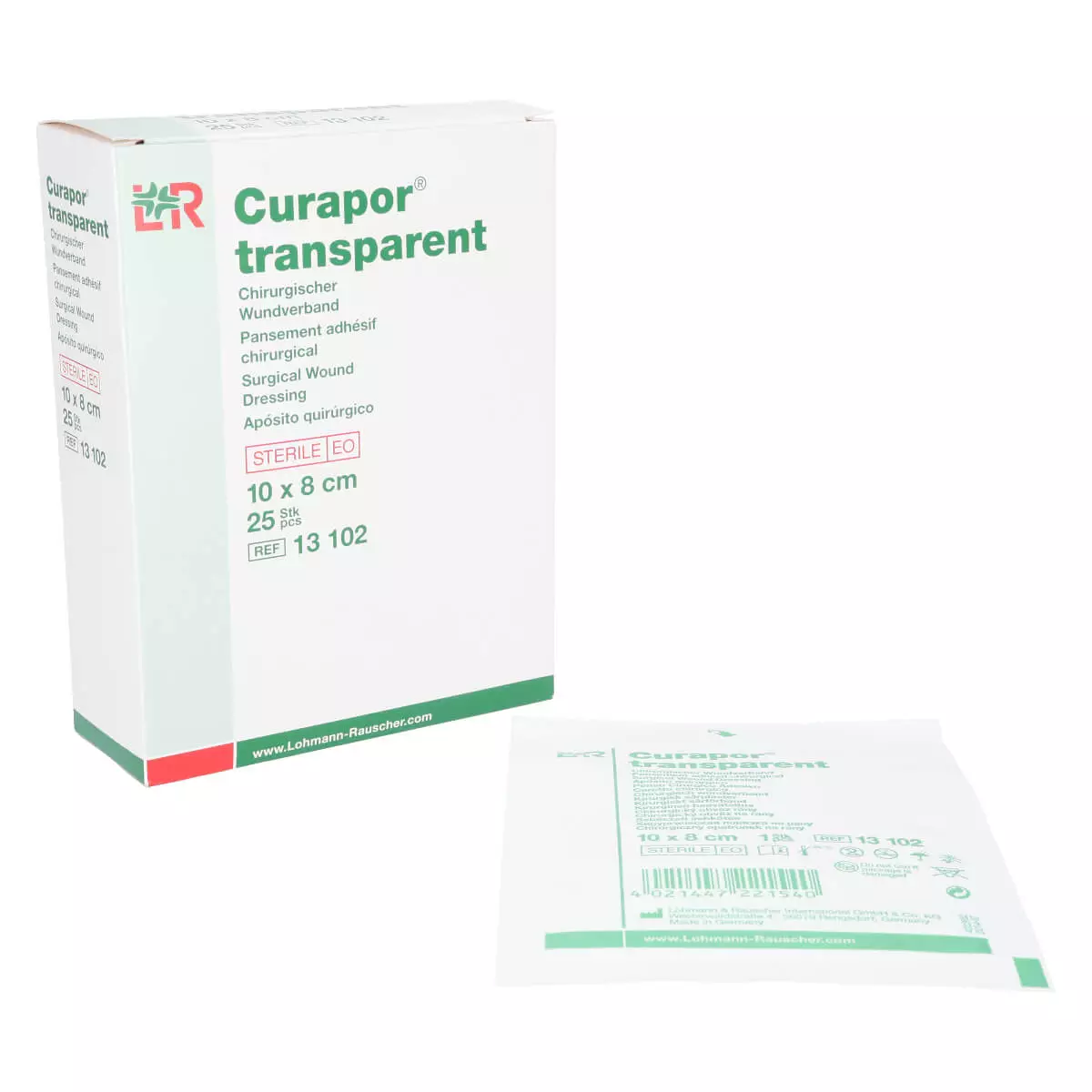  Curapor transparent wound dressing