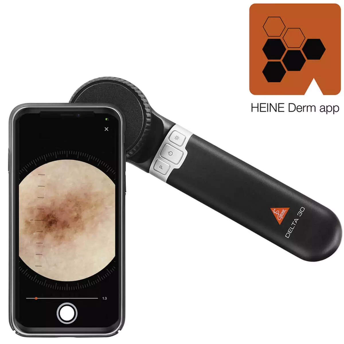  HEINE smartphone adapter case DELTA 30 and DELTAone