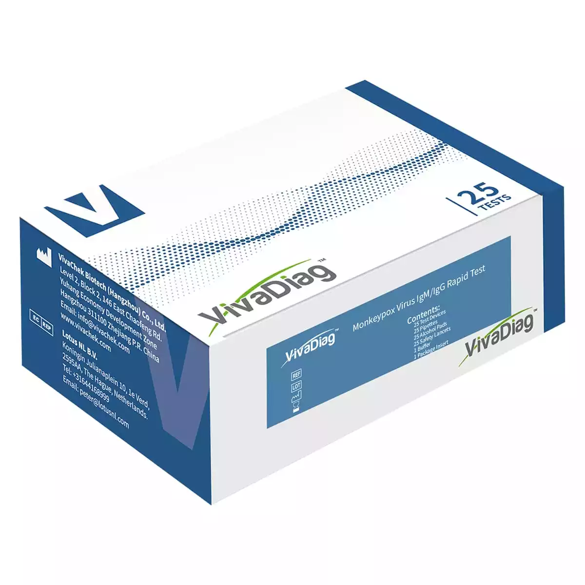  VivaDiag Monkeypox IgM IgG Rapid Test Kit