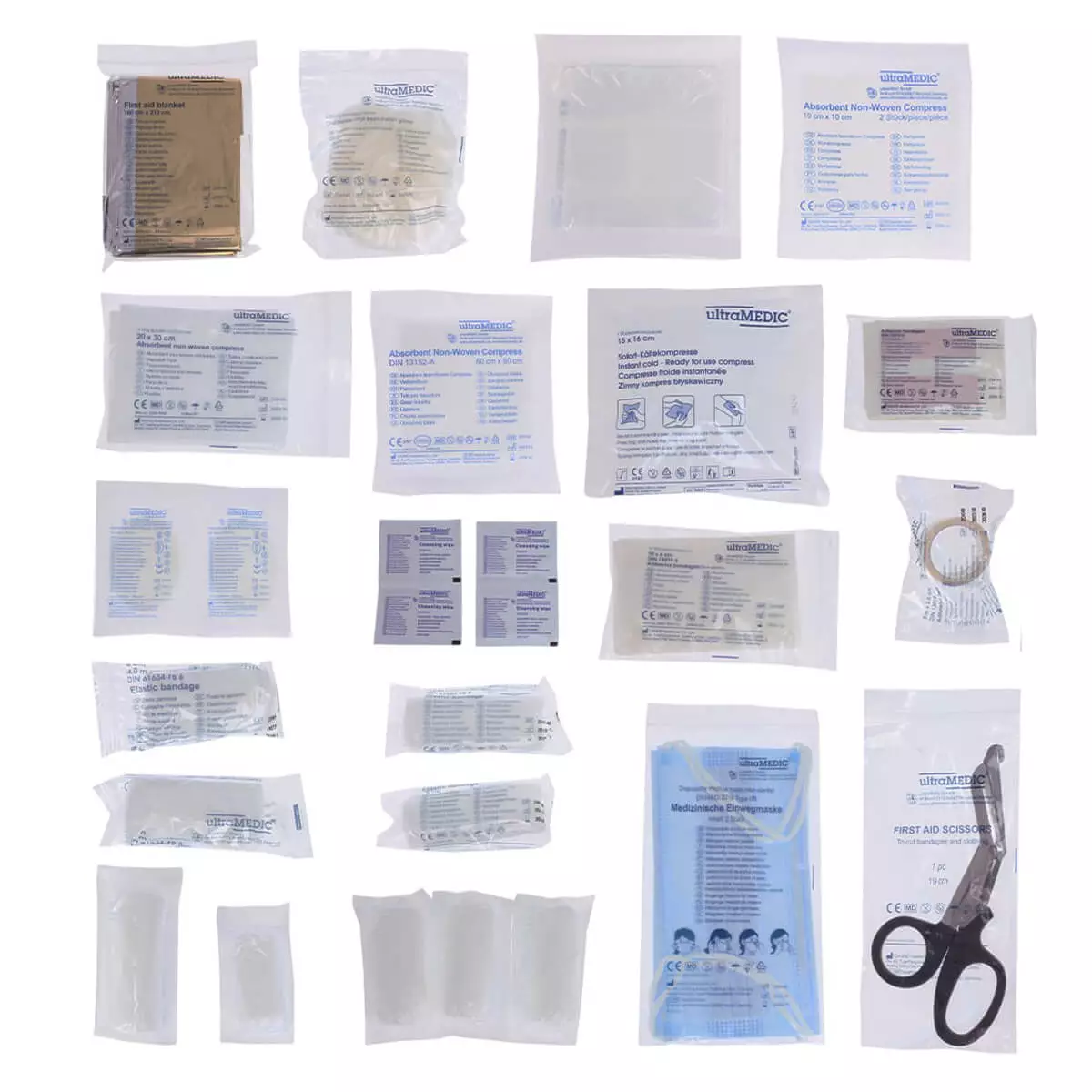  Replacement set for operating first aid kit