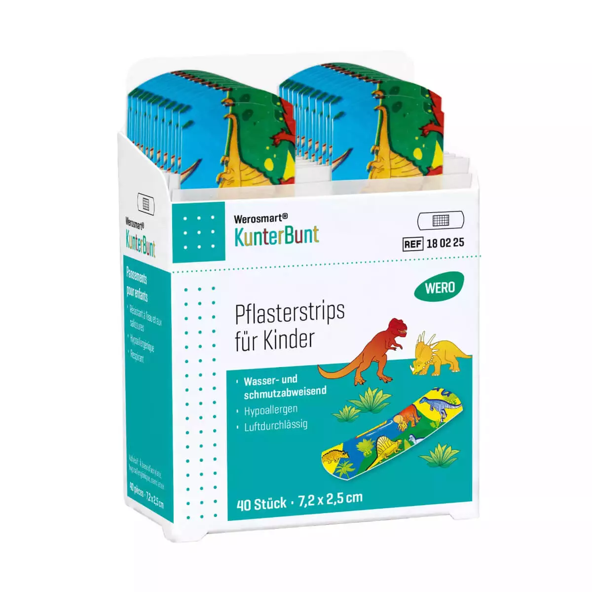  Werosmart KunterBunt colorful plaster dispenser refills