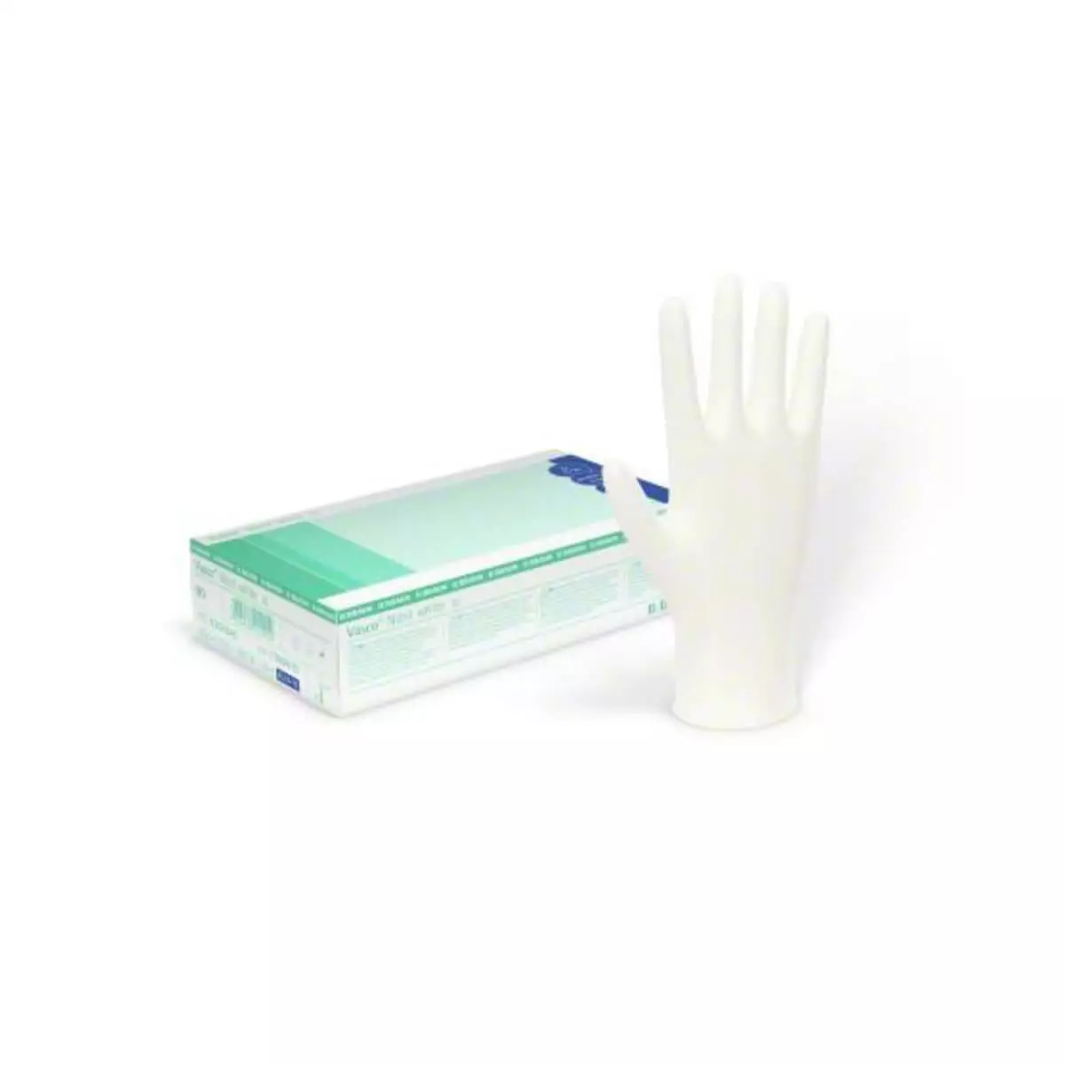  Vasco Nitril white gloves