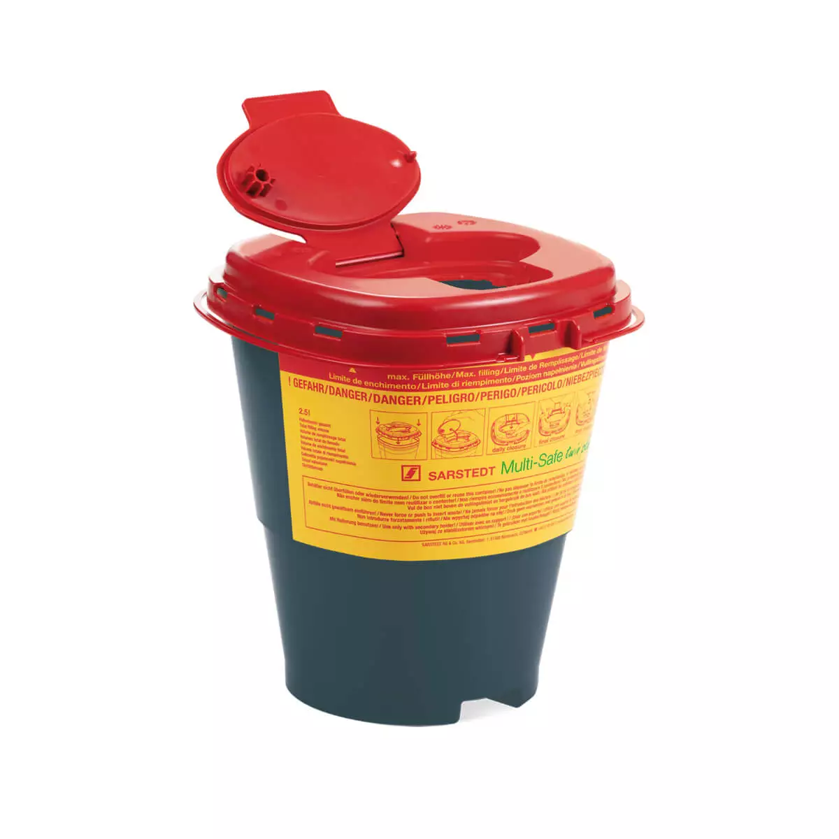 Multi-Safe twin plus REC sharps container Multi-Safe twin plus REC sharps container