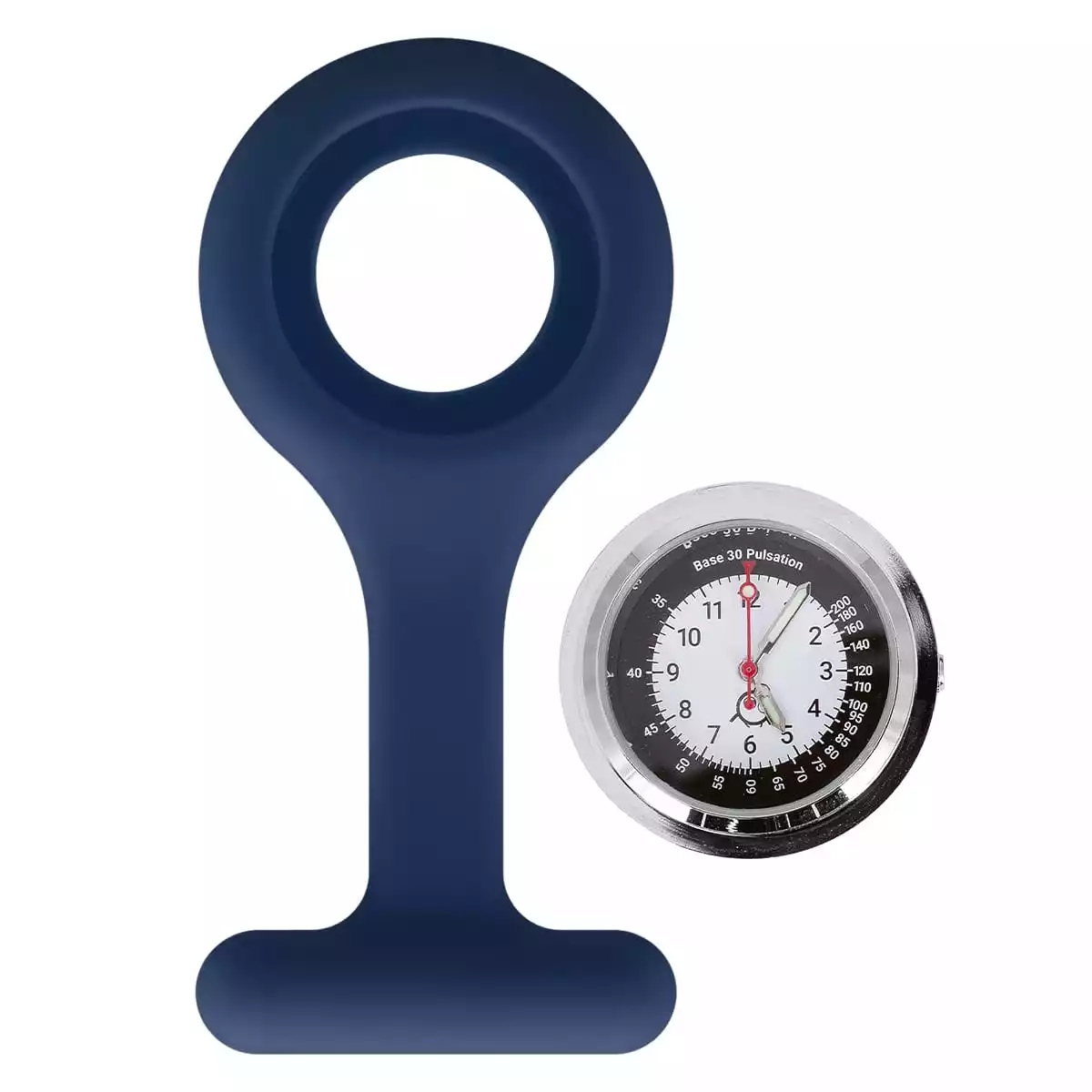  “Tic” silicone nurse watch with clip
