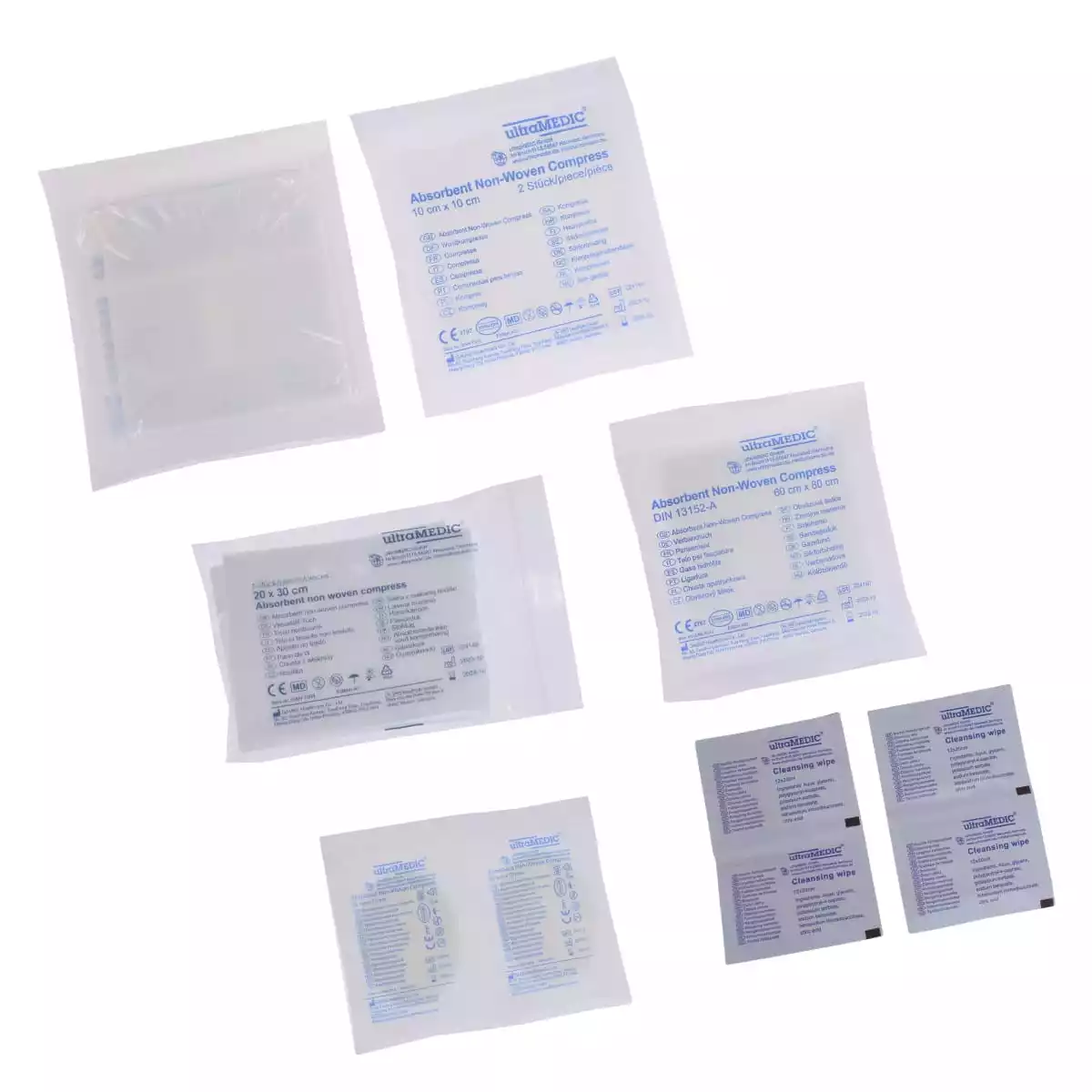  Replacement set for operating first aid kit
