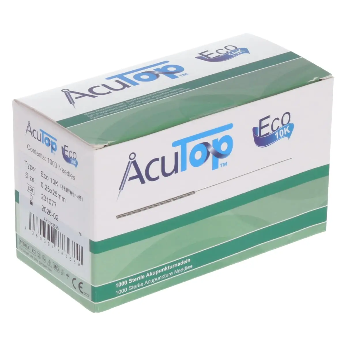Eco acupuncture needles type 10K Eco acupuncture needles type 10K
