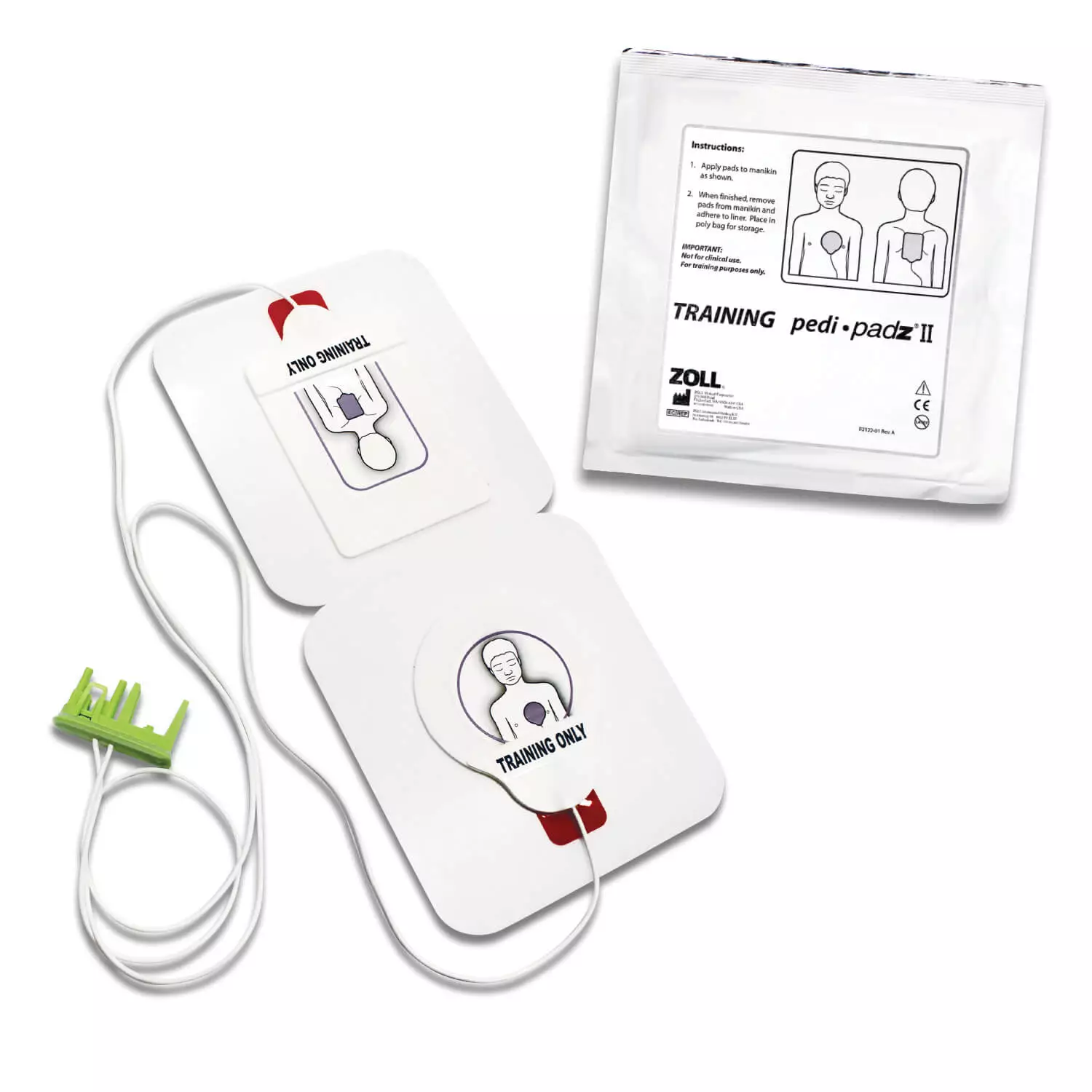  Pedi-padz II electrodes for AED Plus