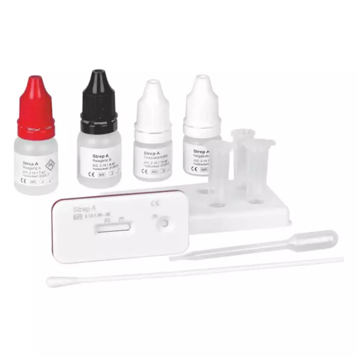  Cleartest Strep A cassette test for throat swabbing