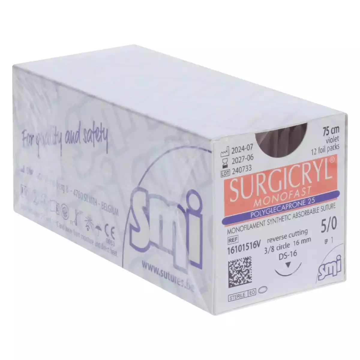  Surgicryl Monofast suture material