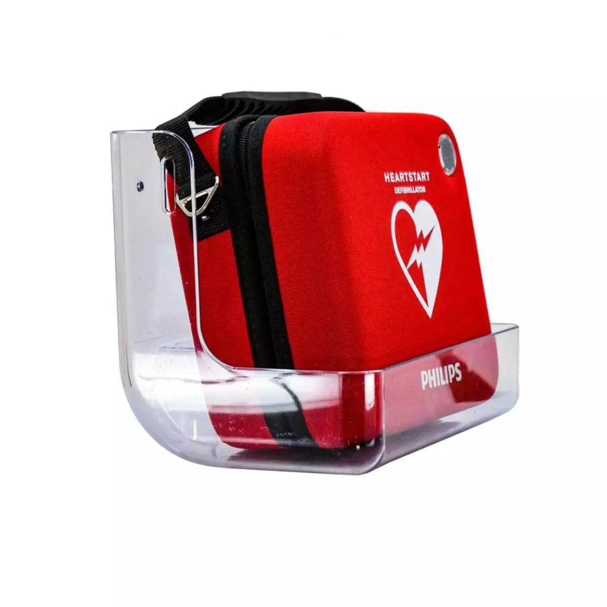  Plexiglas wall mount for HeartStart AED