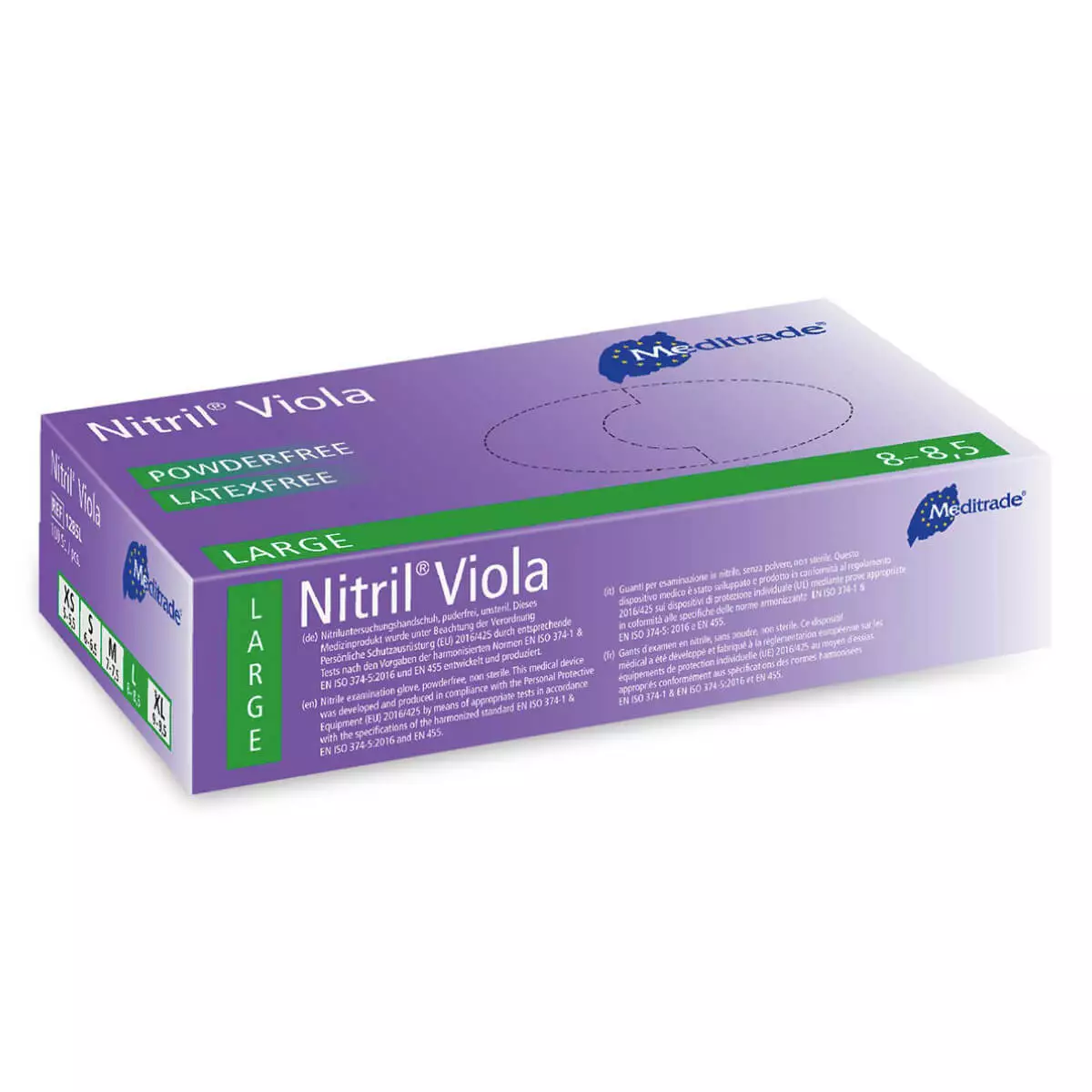  Nitril Viola examination gloves
