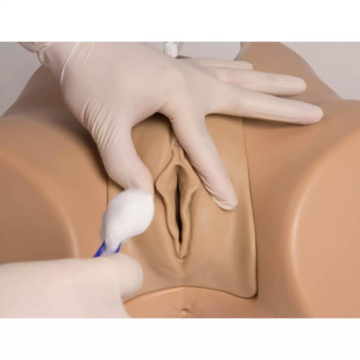  Catheterization model with genitalia inserts