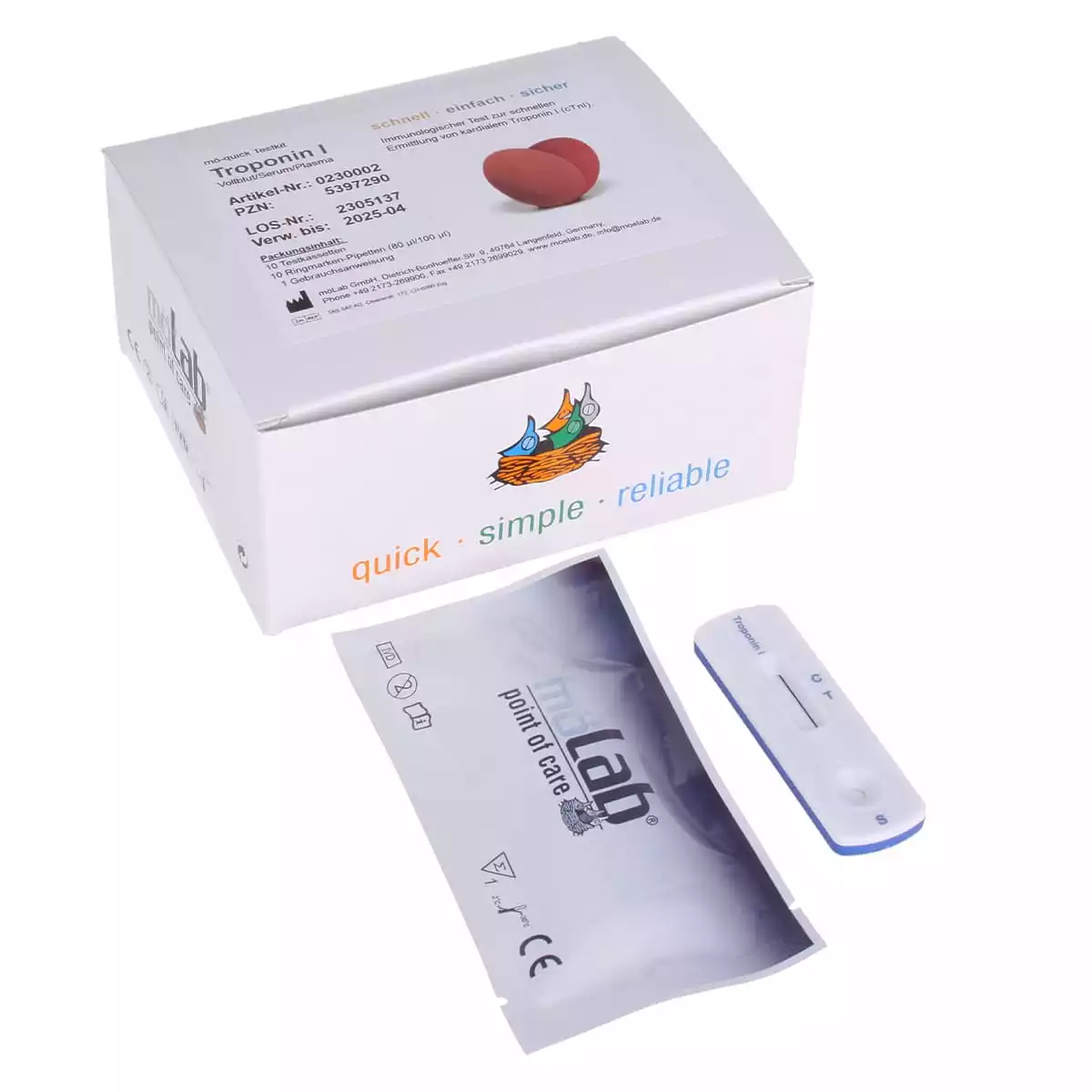  Troponin I qualitative test