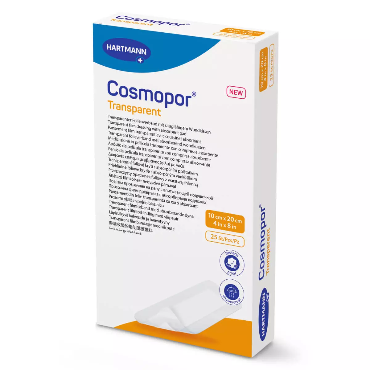 Cosmopor transparent film dressing Cosmopor transparent film dressing