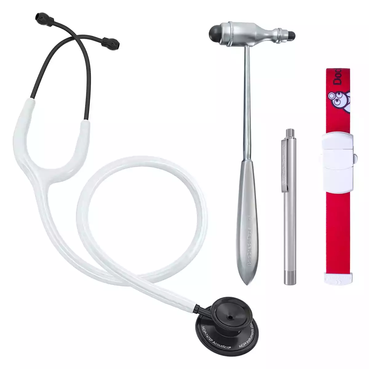  Medical student kit with Acoustica Blackout stethoscope
