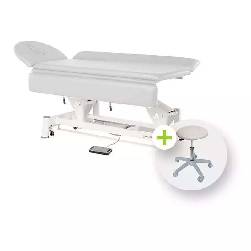  Treatment table with adjustable side rails