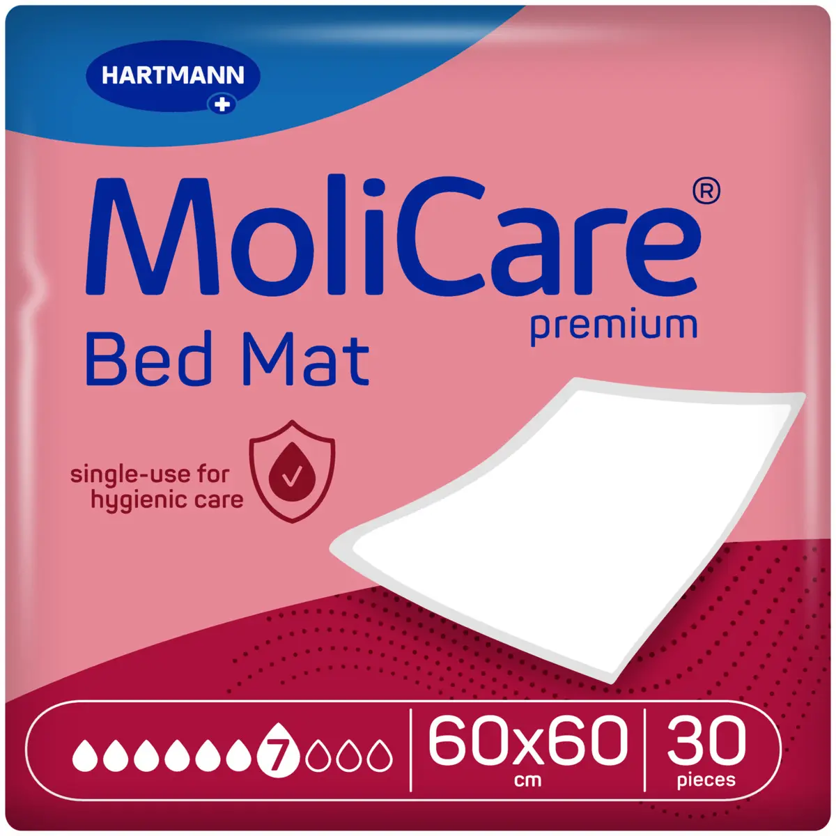 MoliCare Premium Bed Mat bed protection pads, 7-drop absorbency MoliCare Premium Bed Mat bed protection pads, 7-drop absorbency