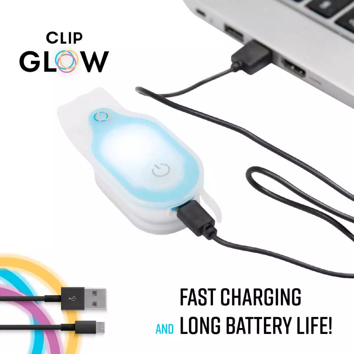  ClipGlow clip-on light