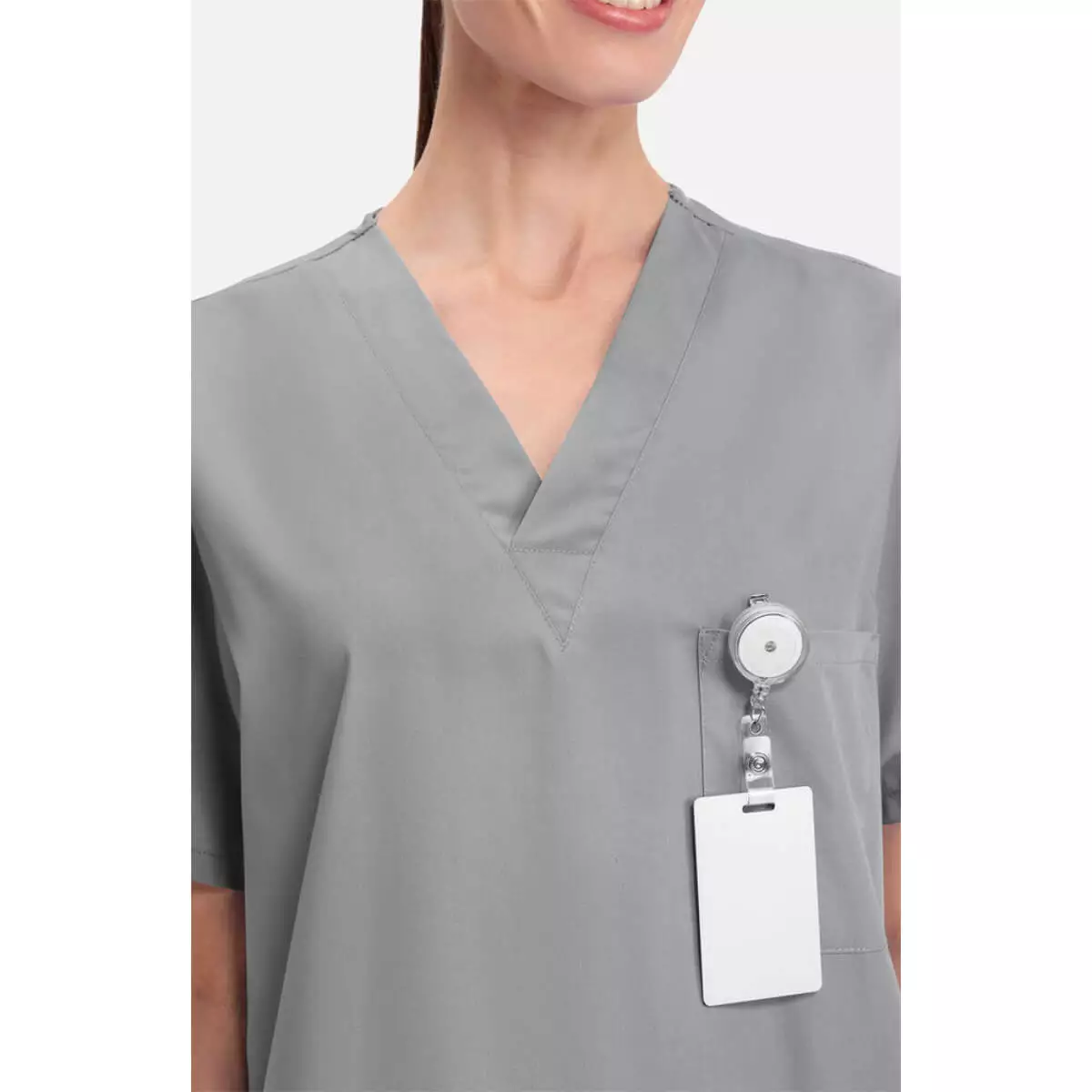 Workwear Originals unisex scrub top with 3 pockets Workwear Originals unisex scrub top with 3 pockets