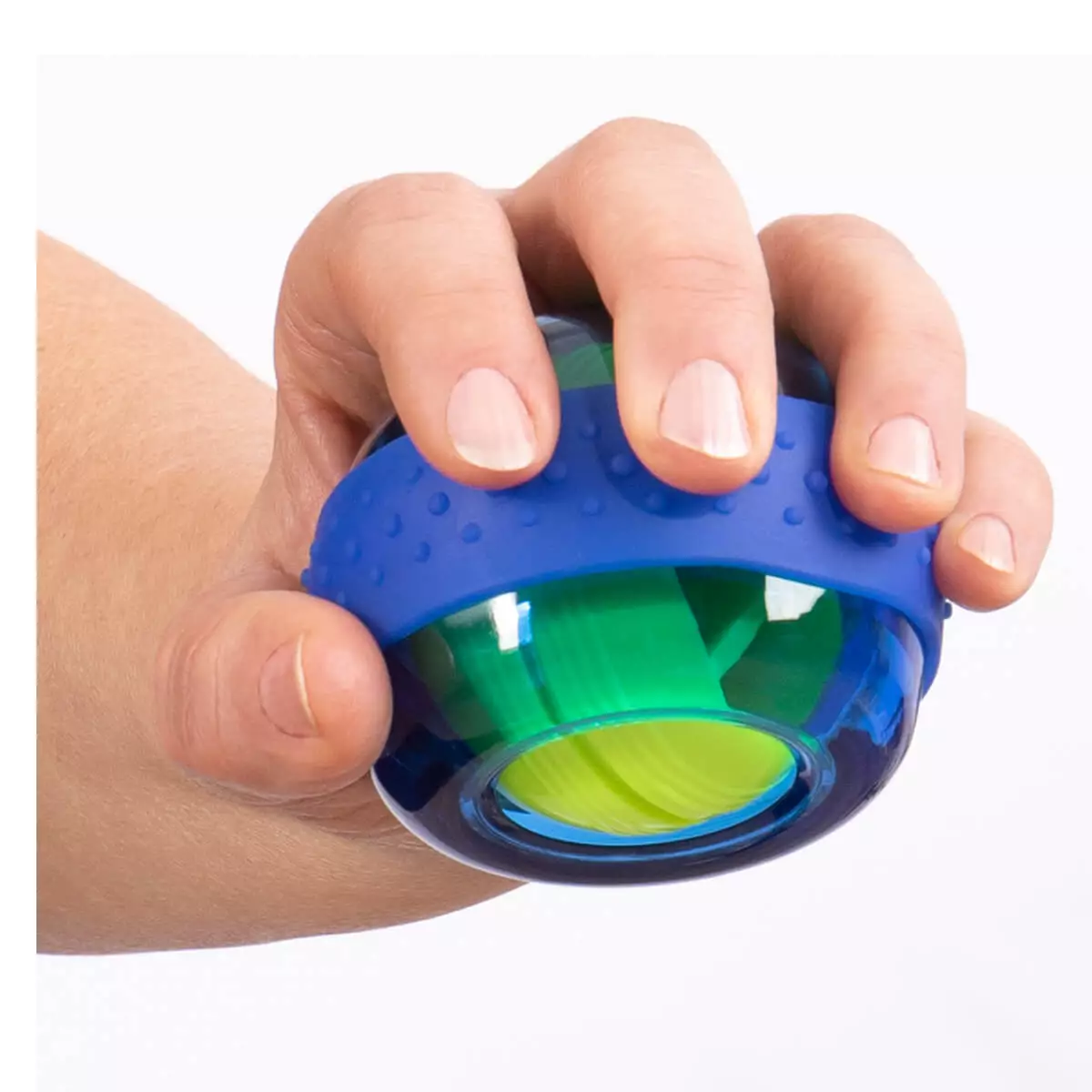  Spaceball hand trainer with exercise instructions