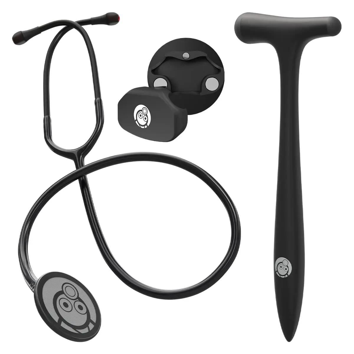  Value bundle: Tŭlip stethoscope + Clôppe Pro reflex hammer + Smack name tag