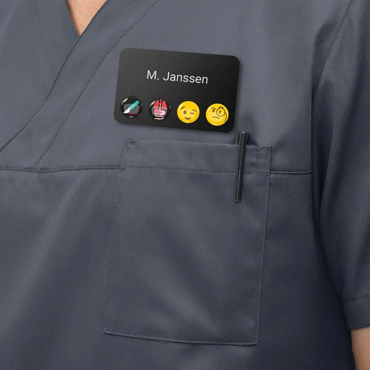 “DocTag” magnetic name tag “DocTag” magnetic name tag