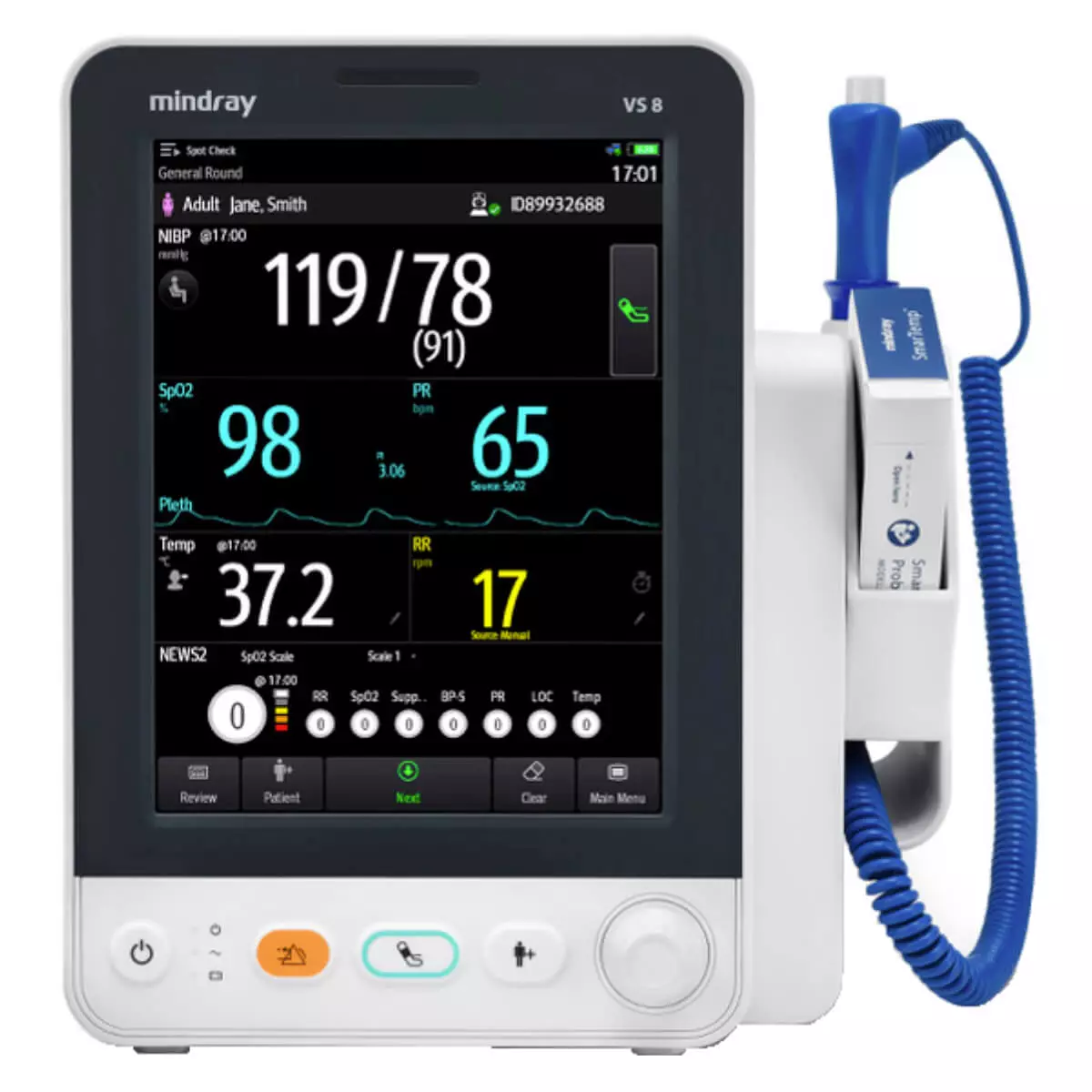  VS 8 patient control monitor