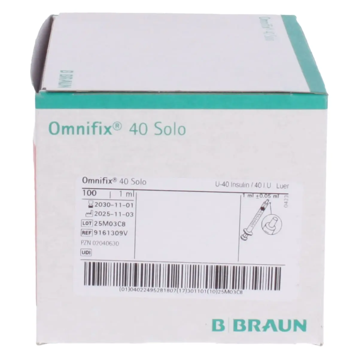 Omnifix insulin syringe Omnifix insulin syringe