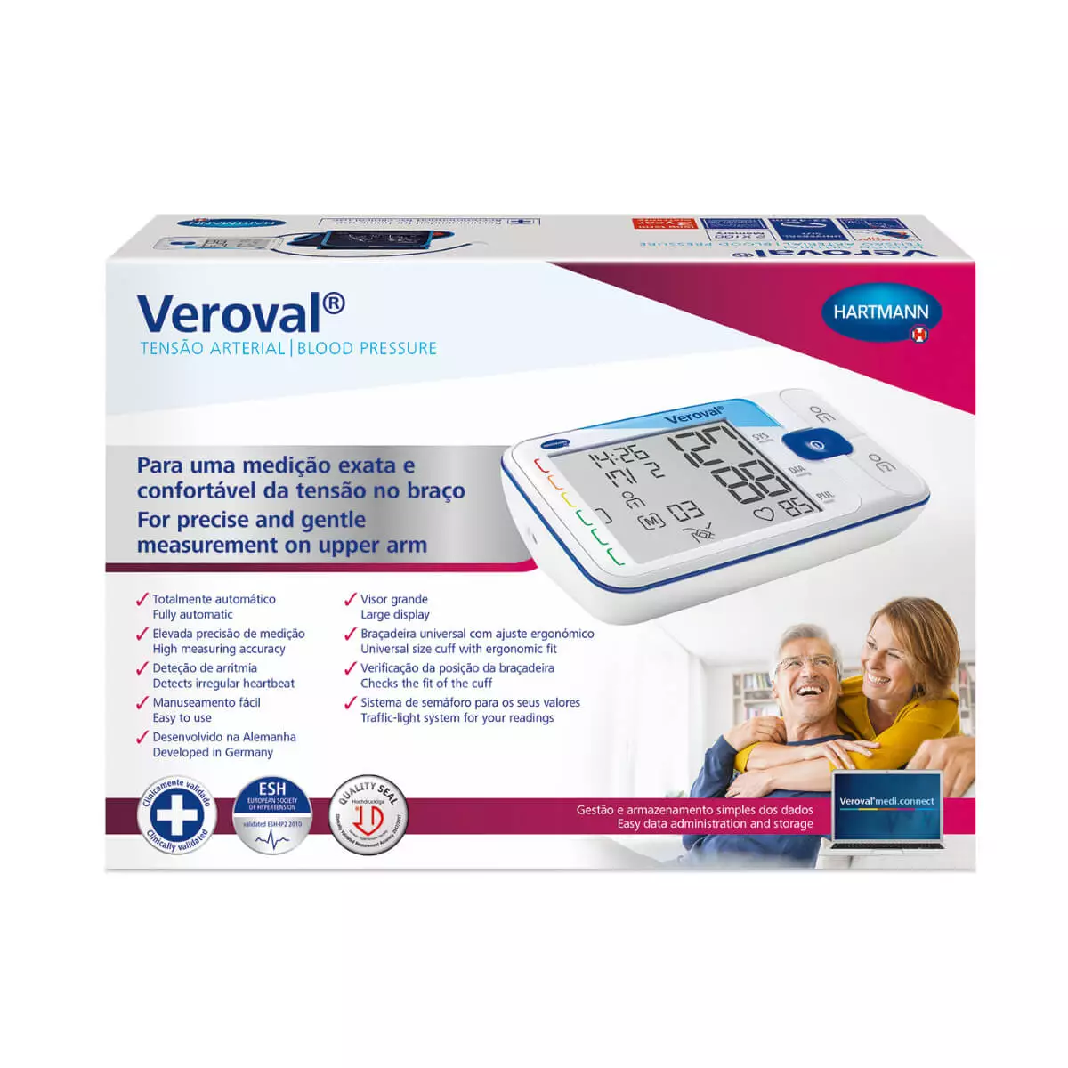  Veroval upper arm blood pressure monitor