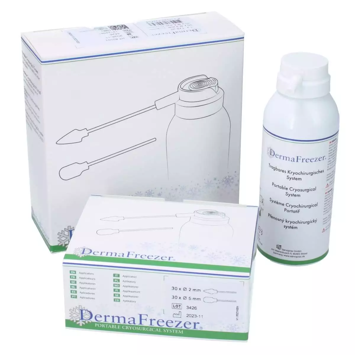  DermaFreezer kit