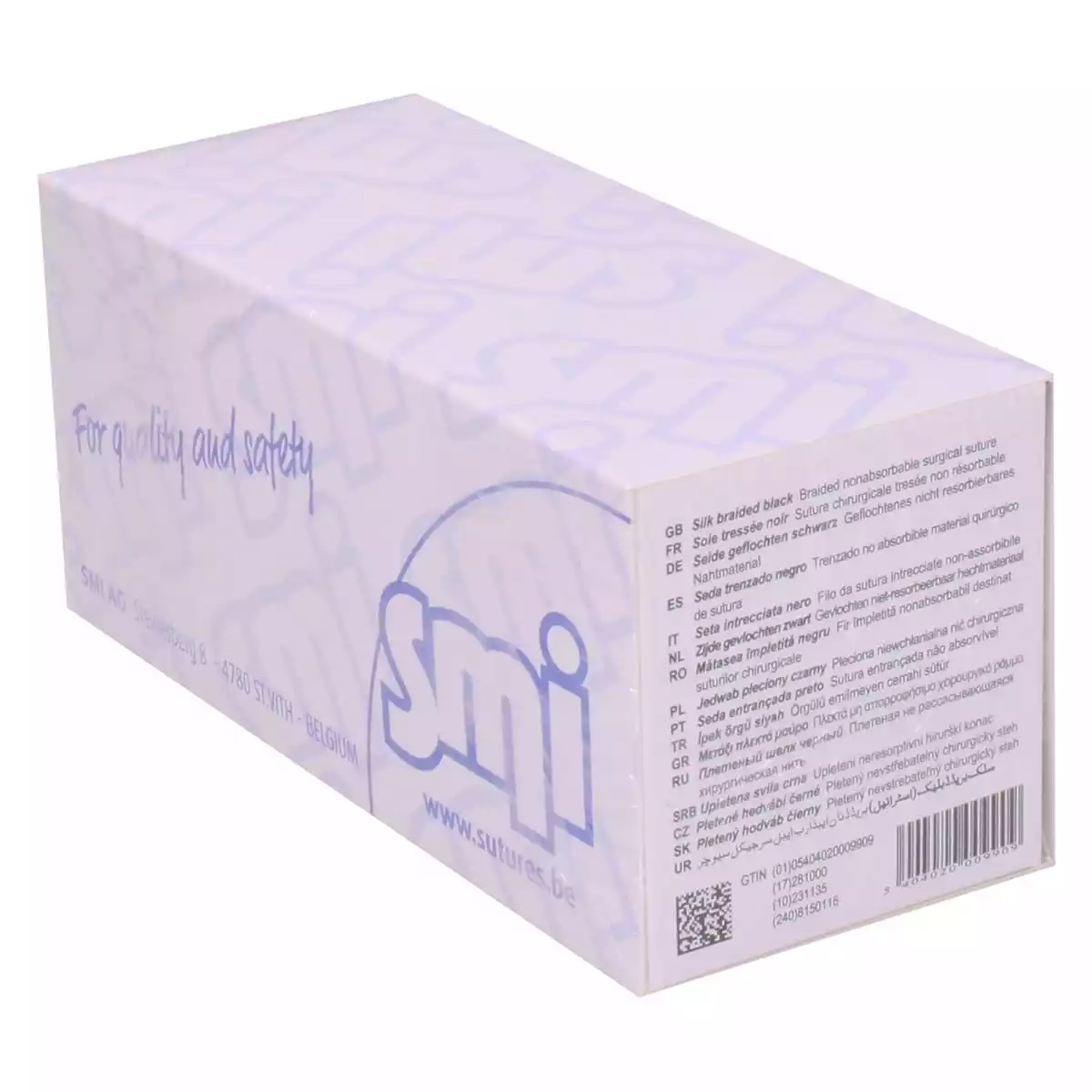  Silk Braided Black suture material