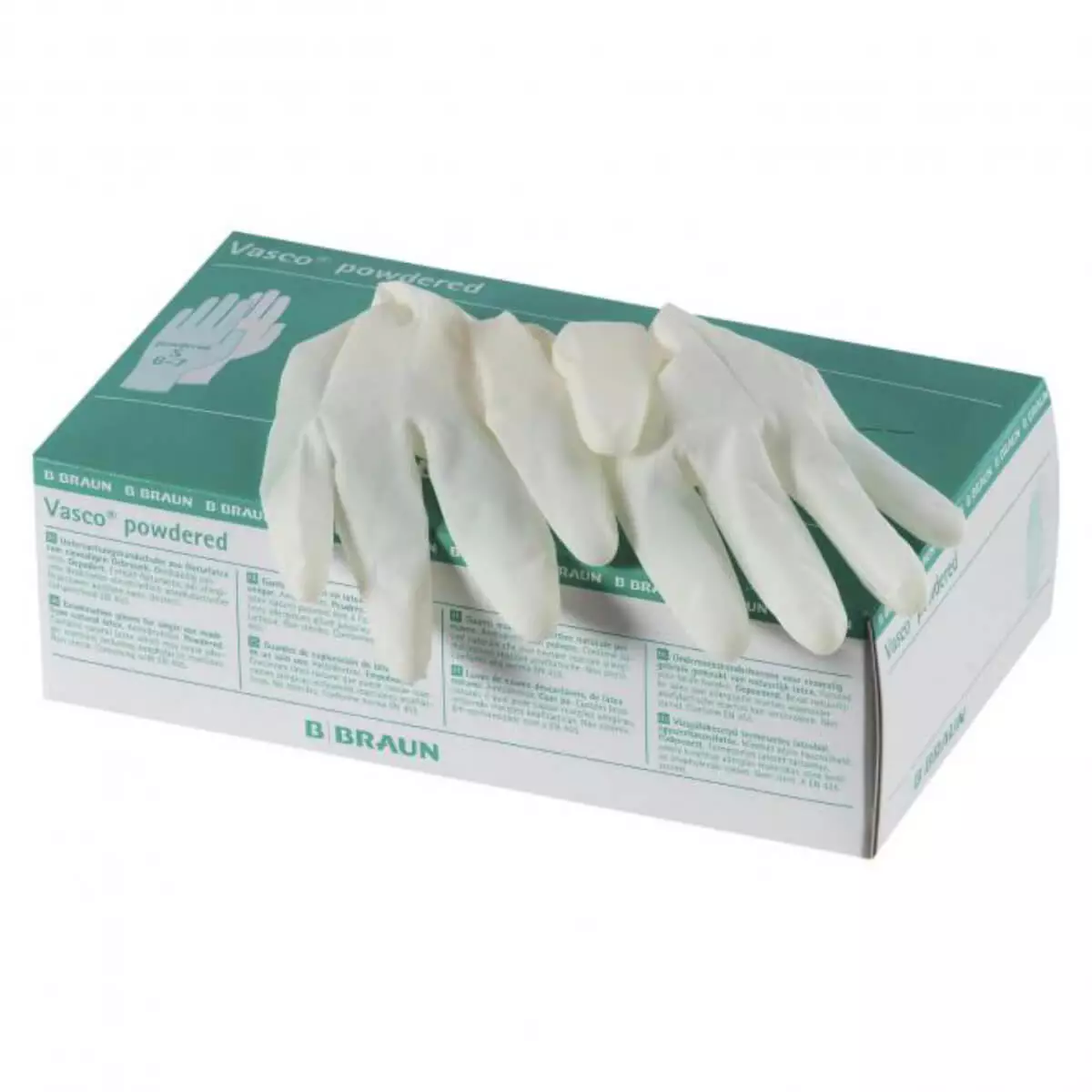  Vasco Powdered latex gloves