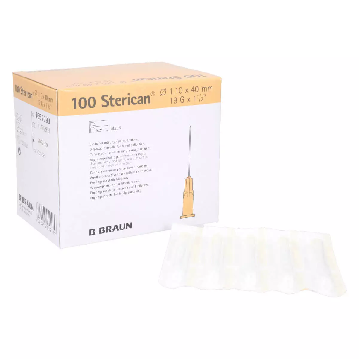  Sterican cannulas for blood collection