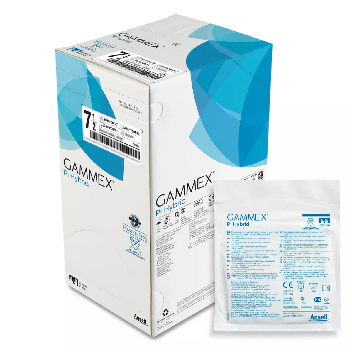  GAMMEX PI Hybrid surgical glove
