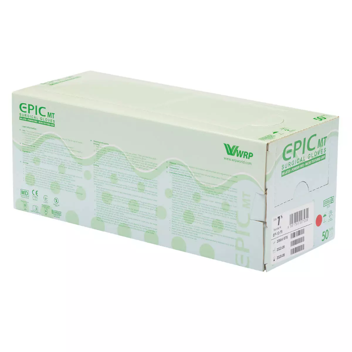  EPIC MT latex surgical gloves