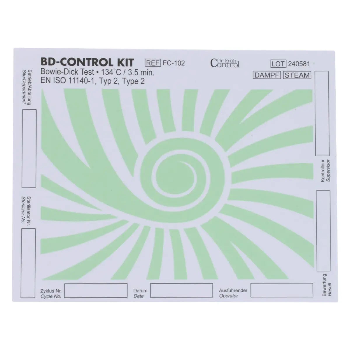  Bowie-Dick Testing System