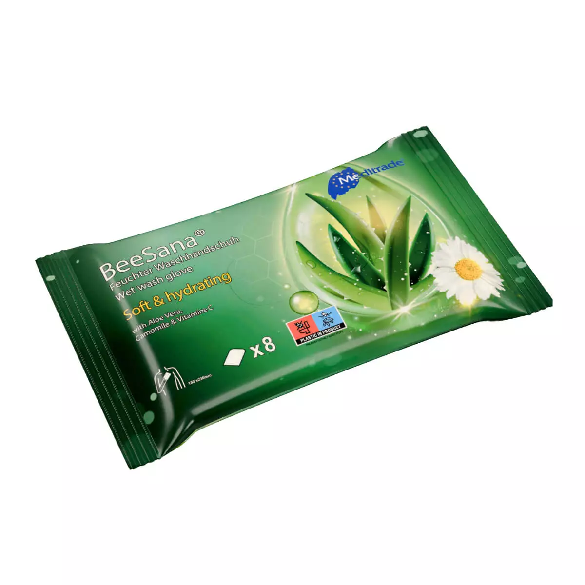  BeeSana Wet wash glove
