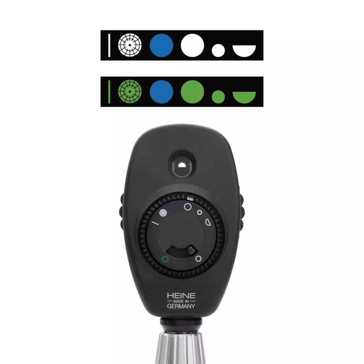  HEINE BETA 200 LED F.O. otoscope & BETA 200 LED ophthalmoscope in a set