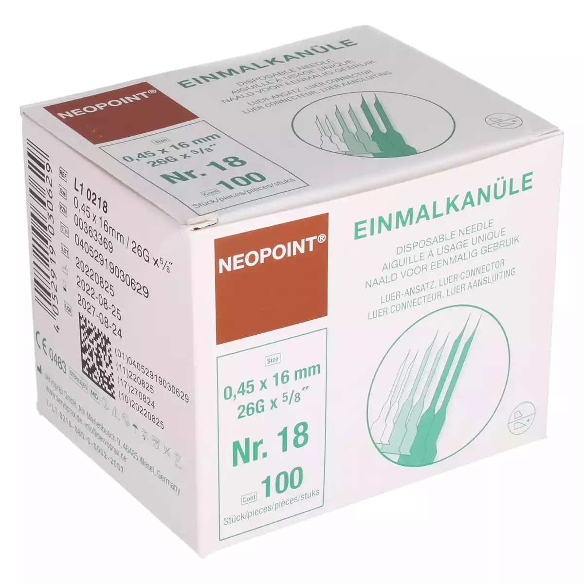 Neopoint single-use cannulas Neopoint single-use cannulas