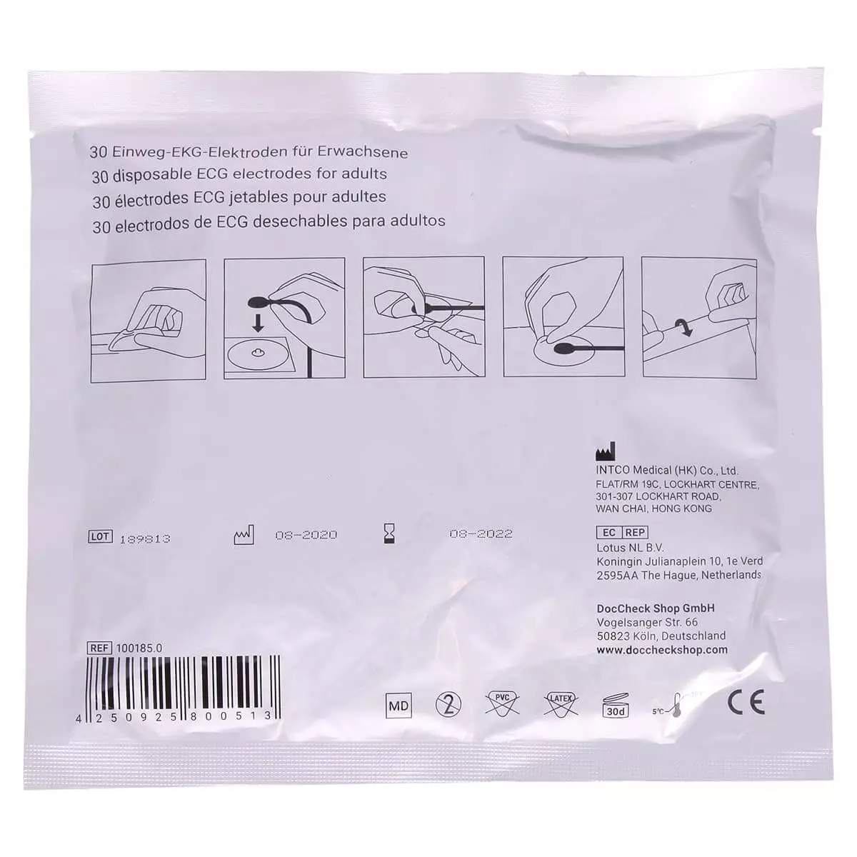  Single-use electrodes “Bzzz”